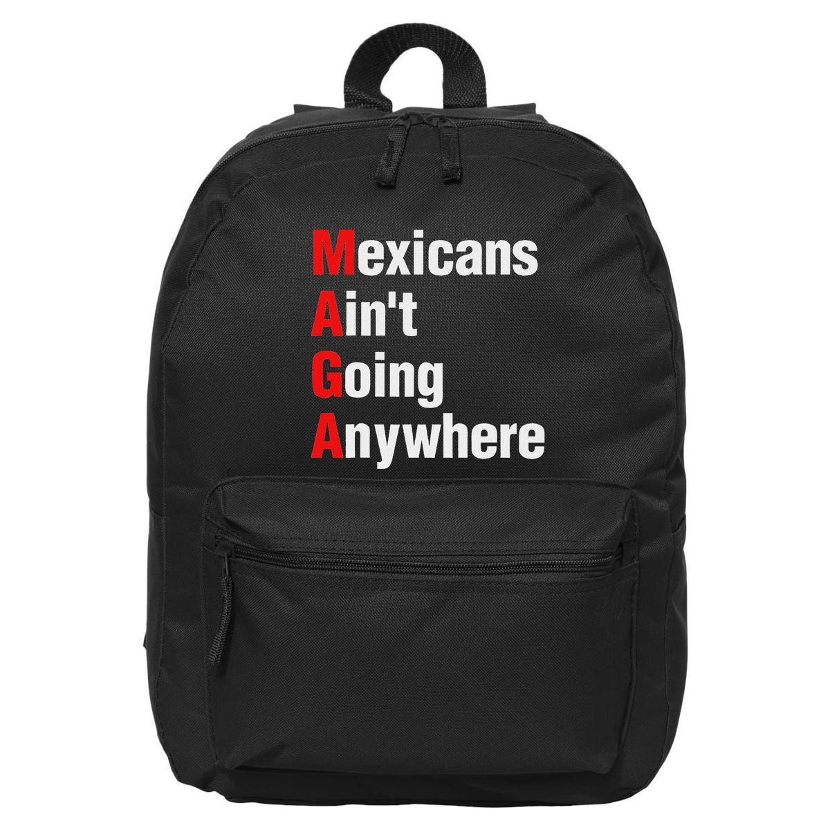 Mexicans AinT Going Anywhere Mexico Immigrates Funny 16 in Basic Backpack