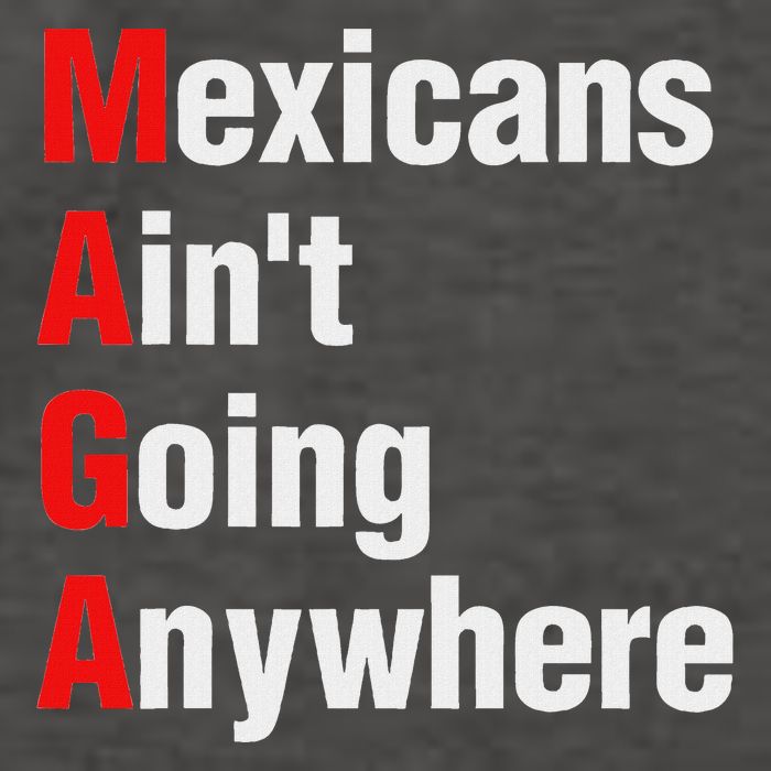 Mexicans AinT Going Anywhere Mexico Immigrates Funny Vector Backpack