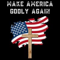 Make America Godly Again For Patriotic Christians Cooling Performance Crew T-Shirt