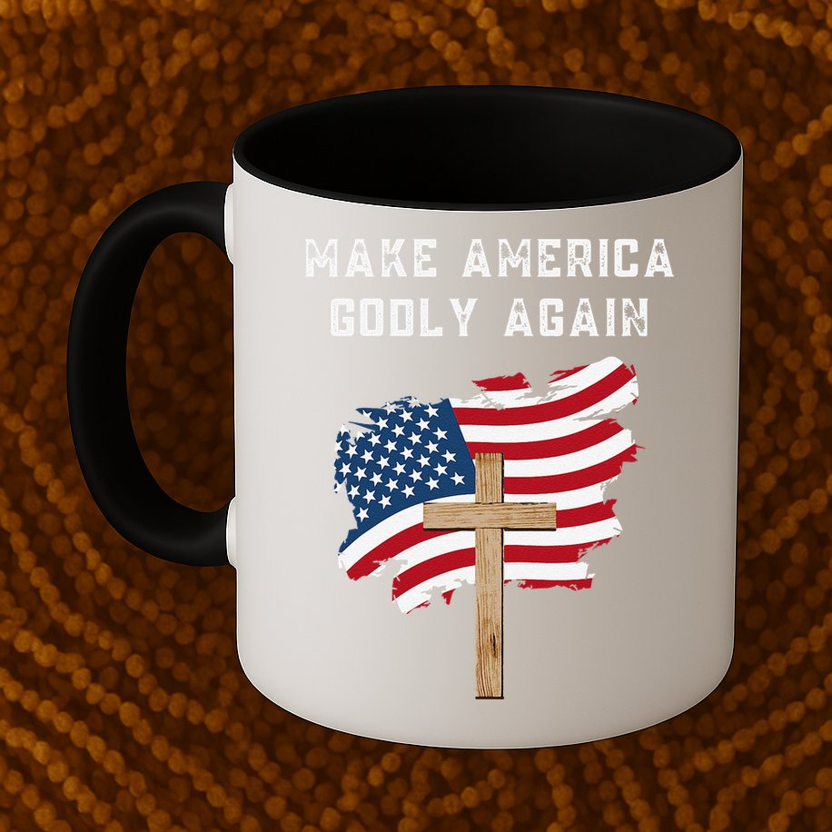 Make America Godly Again For Patriotic Christians Mug