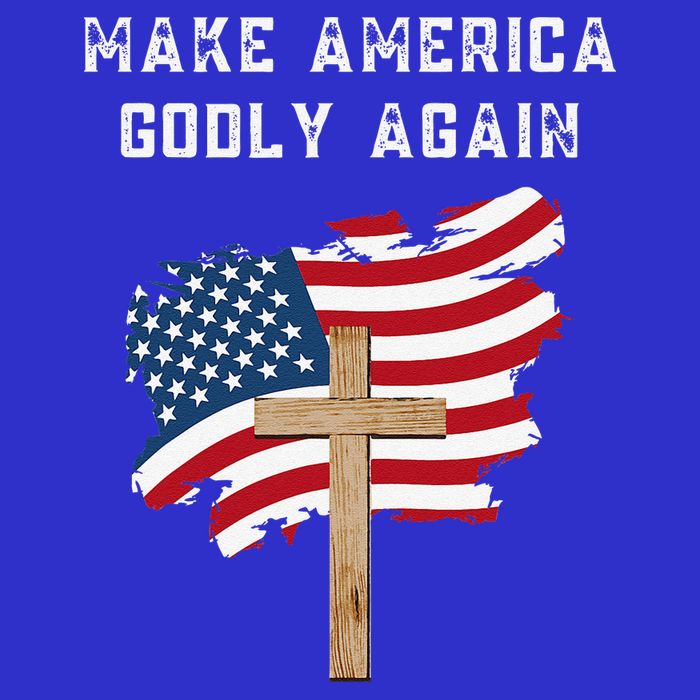 Make America Godly Again For Patriotic Christians Polo