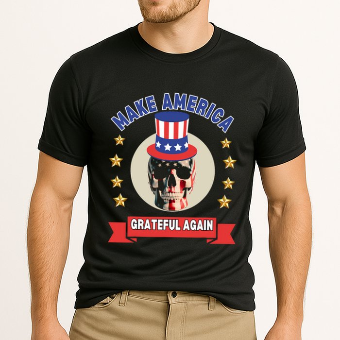Make America Grateful Again Cooling Performance Crew T-Shirt