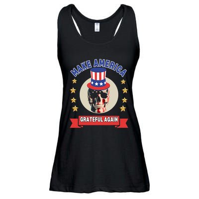 Make America Grateful Again Ladies Essential Flowy Tank