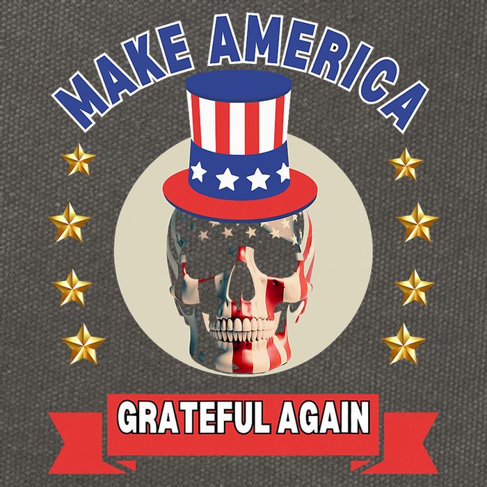 Make America Grateful Again Cotton Canvas Backpack