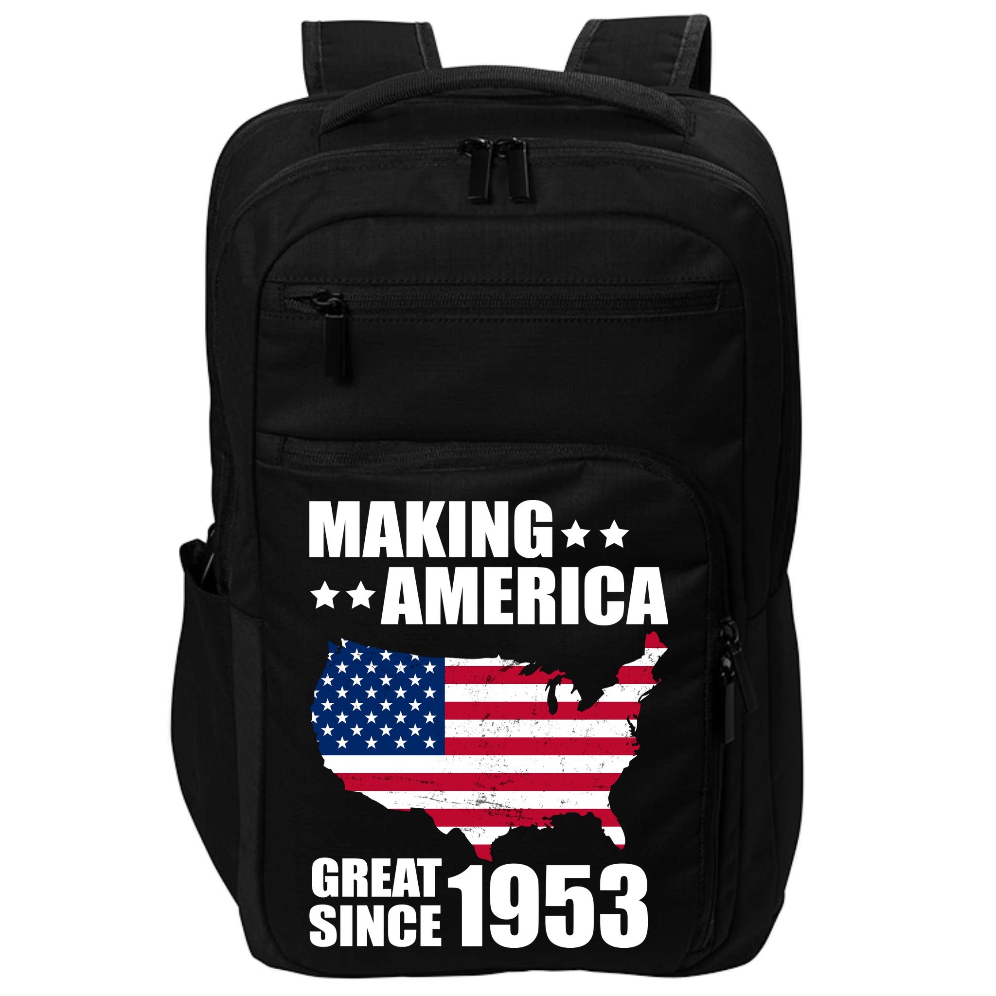 Making America Great Since 1953 Birthday Impact Tech Backpack