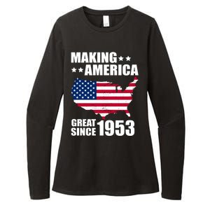 Making America Great Since 1953 Birthday Womens CVC Long Sleeve Shirt