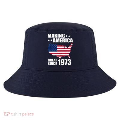 Making America Great Since 1973 Birthday Cool Comfort Performance Bucket Hat