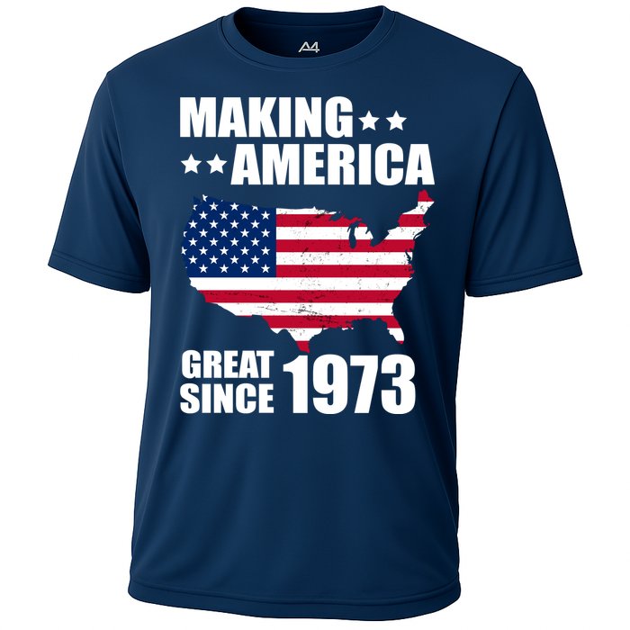 Making America Great Since 1973 Birthday Cooling Performance Crew T-Shirt