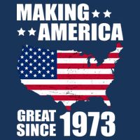 Making America Great Since 1973 Birthday 7-Panel Snapback Hat