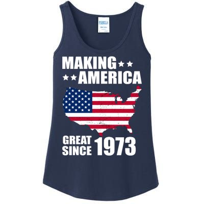 Making America Great Since 1973 Birthday Ladies Essential Tank