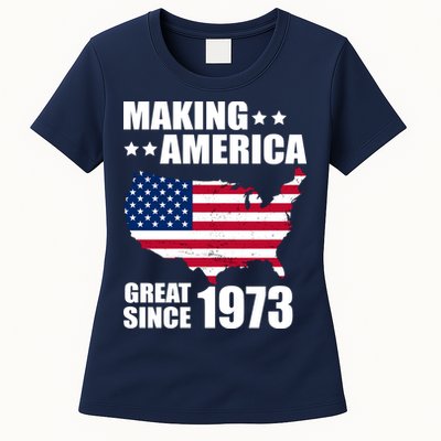 Making America Great Since 1973 Birthday Womens T-Shirt