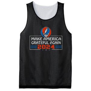 Make America Grateful Again 2024 Mesh Reversible Basketball Jersey Tank