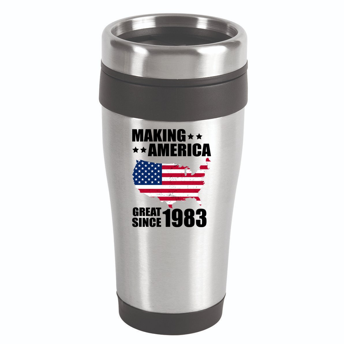 Making America Great Since 1983 Birthday 16oz Travel Tumbler