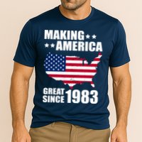 Making America Great Since 1983 Birthday Cooling Performance Crew T-Shirt