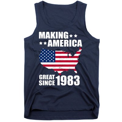 Making America Great Since 1983 Birthday Tank Top