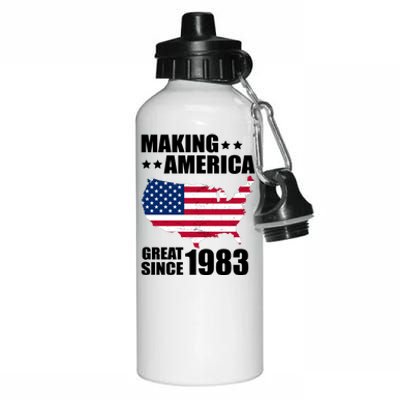 Making America Great Since 1983 Birthday Aluminum Water Bottle