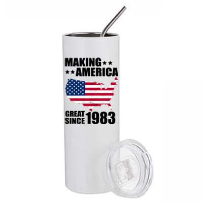 Making America Great Since 1983 Birthday Stainless Steel Tumbler