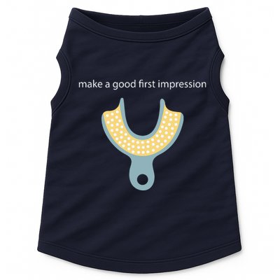 Make A Good First Dental Impression Funny Dentist Doggie Tank