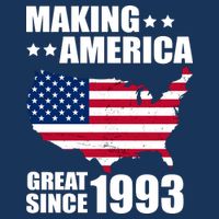 Making America Great Since 1993 Birthday 7 Panel Mesh Trucker Snapback Hat