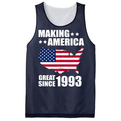 Making America Great Since 1993 Birthday Mesh Reversible Basketball Jersey Tank