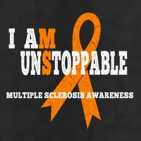 Ms Awareness Gift I Am Unstoppable Ms Gift Adult Drive Performance Visor