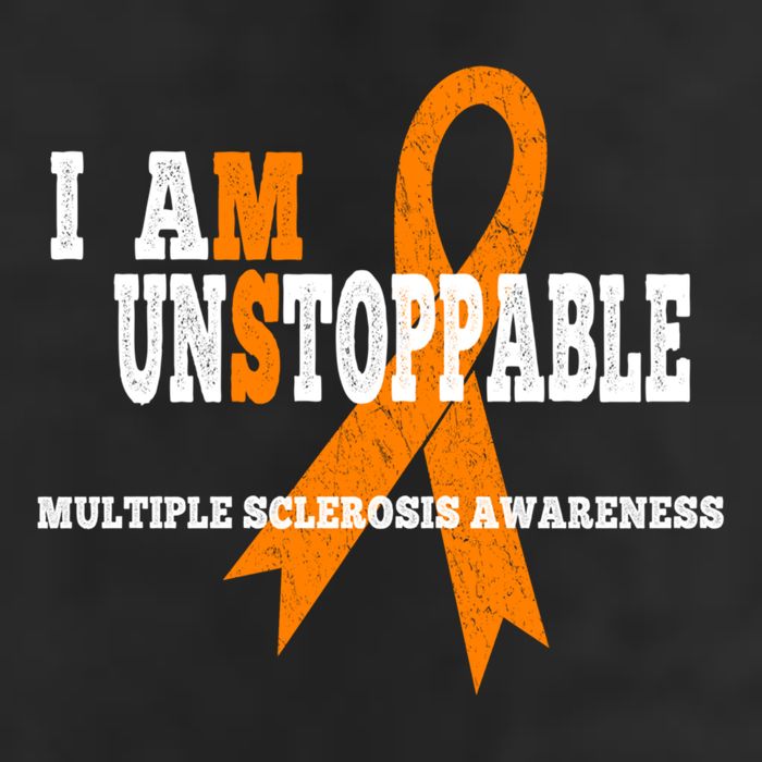 Ms Awareness Gift I Am Unstoppable Ms Gift Adult Drive Performance Visor