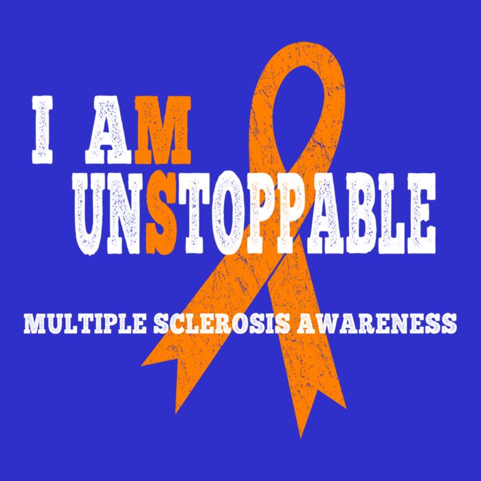 Ms Awareness Gift I Am Unstoppable Ms Gift Visor