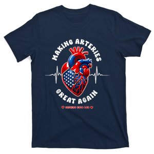 Making Arteries Great Again Cardiac Cath Lab Raglan T-Shirt