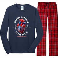 Making Arteries Great Again Cardiac Cath Lab Raglan Long Sleeve Pajama Set