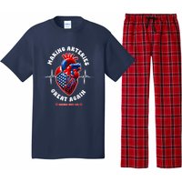 Making Arteries Great Again Cardiac Cath Lab Raglan Pajama Set