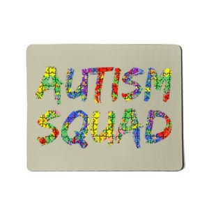 Matching Autism Gifts For Family Puzzle Art Autism Squad Mousepad