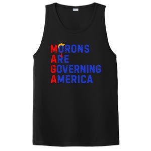 Morons Are Governing America Funny Trump 2024 PosiCharge Competitor Tank