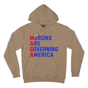 Morons Are Governing America Funny Trump 2024 Hoodie