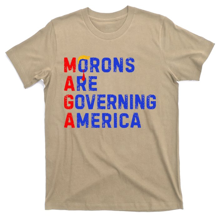 Morons Are Governing America Funny Trump 2024 T-Shirt