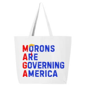 Morons Are Governing America Funny Trump 2024 25L Jumbo Tote