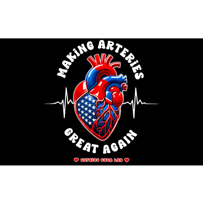 Making Arteries Great Again Cardiac Cath Lab Bumper Sticker