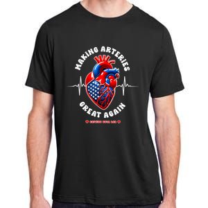 Making Arteries Great Again Cardiac Cath Lab Adult ChromaSoft Performance T-Shirt