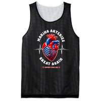 Making Arteries Great Again Cardiac Cath Lab Mesh Reversible Basketball Jersey Tank