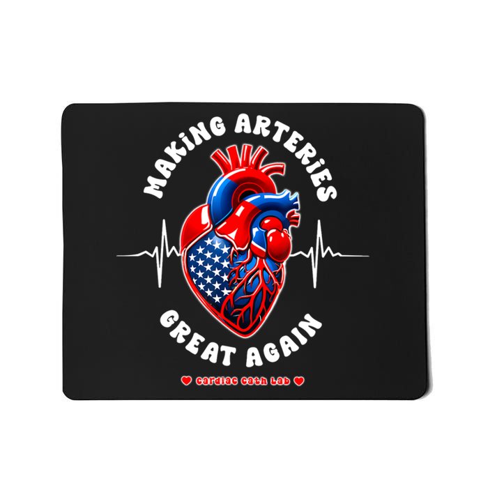 Making Arteries Great Again Cardiac Cath Lab Mousepad