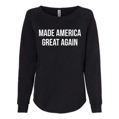 Made America Great Again Biden Harris 2020 Democratic Gift Womens California Wash Sweatshirt