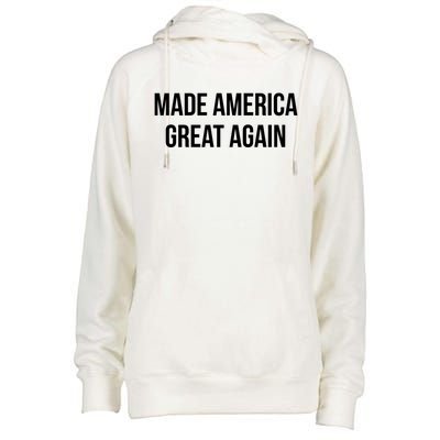 Made America Great Again Biden Harris 2020 Democratic Gift Womens Funnel Neck Pullover Hood