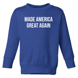 Made America Great Again Biden Harris 2020 Democratic Gift Toddler Sweatshirt