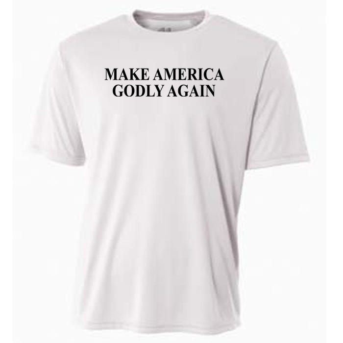 Make America Godly Again Cooling Performance Crew T-Shirt