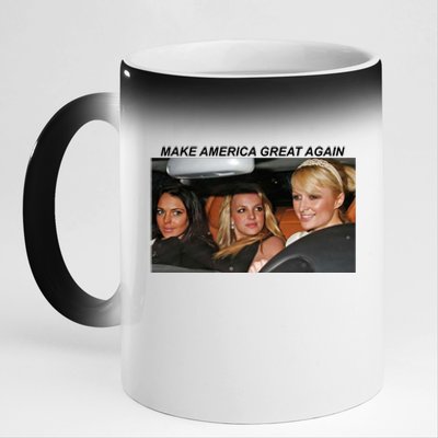 Make America Great Again 11oz Black Color Changing Mug