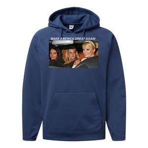 Make America Great Again Performance Fleece Hoodie