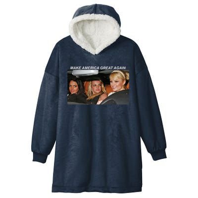 Make America Great Again Hooded Wearable Blanket