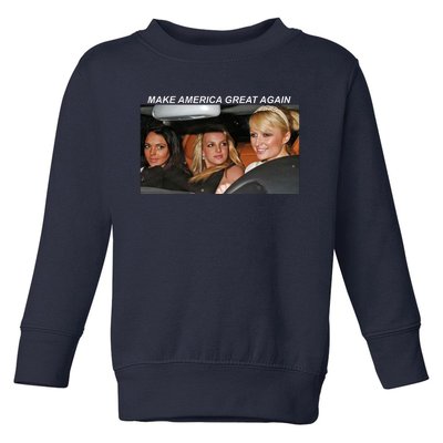 Make America Great Again Toddler Sweatshirt