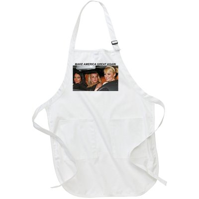 Make America Great Again Full-Length Apron With Pockets