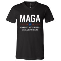 Making Attorneys Get Attorneys Maga V-Neck T-Shirt