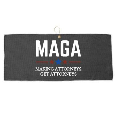 Making Attorneys Get Attorneys Maga Large Microfiber Waffle Golf Towel